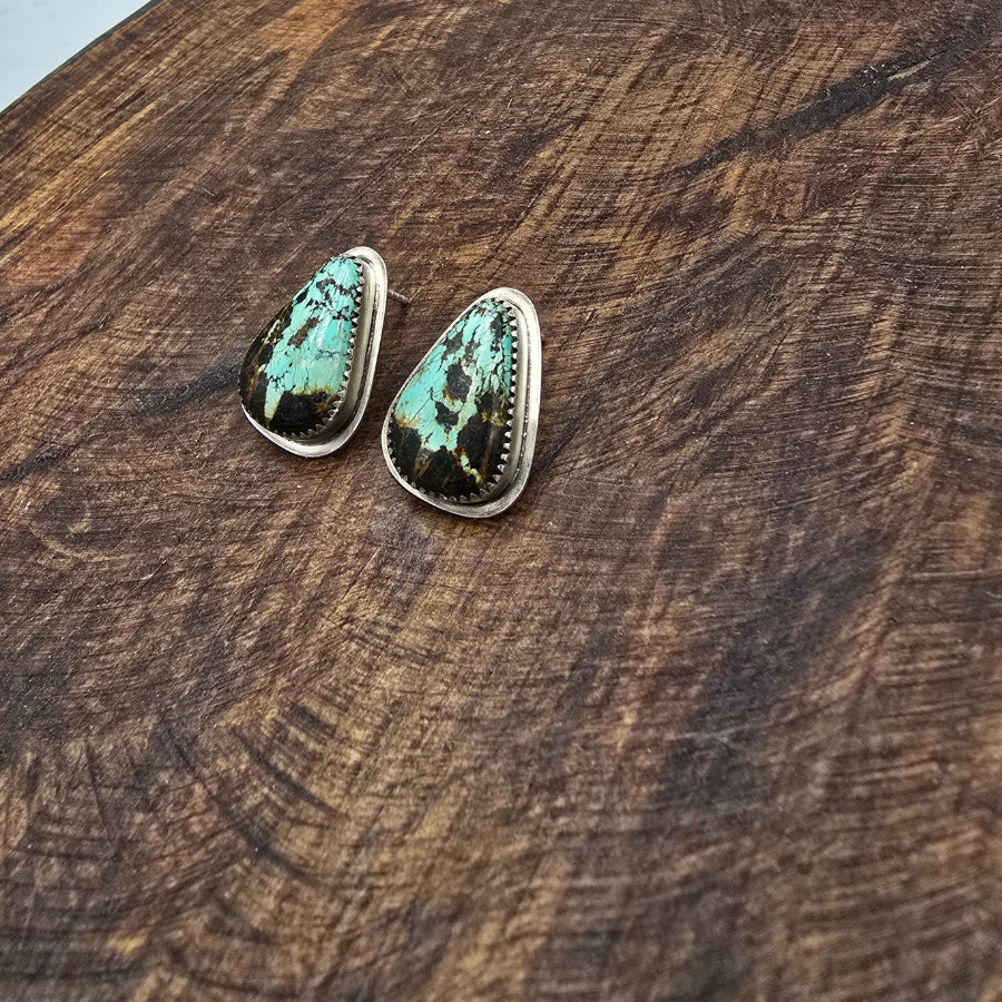 Blackjack Stud Earrings