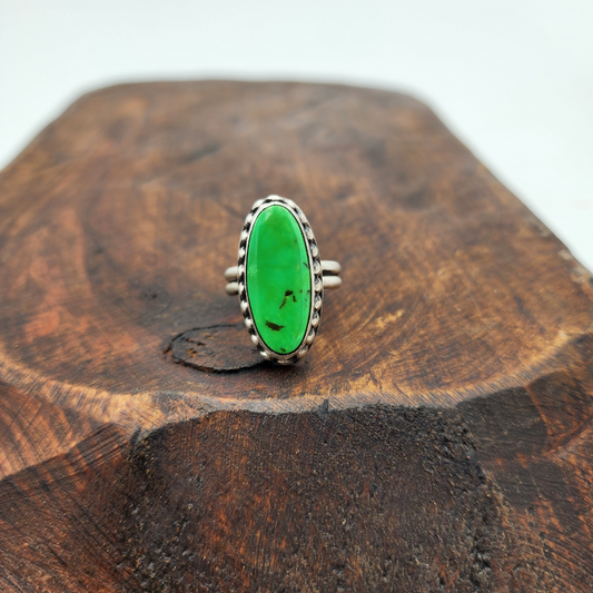 Manhattan Green Turquoise Ring