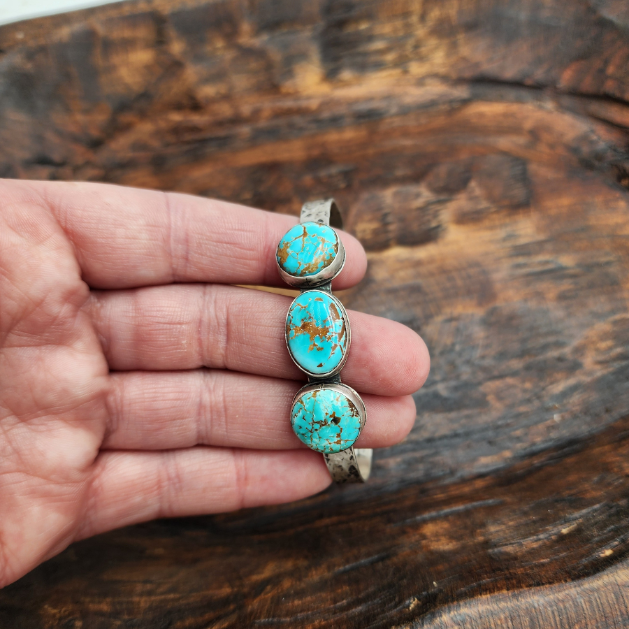 King Manassa Turquoise Bracelet