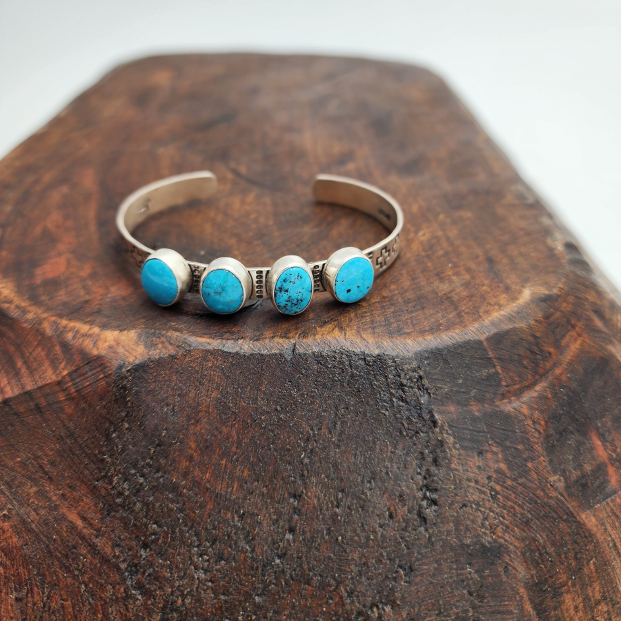 Kingman 4 Stone Bracelet