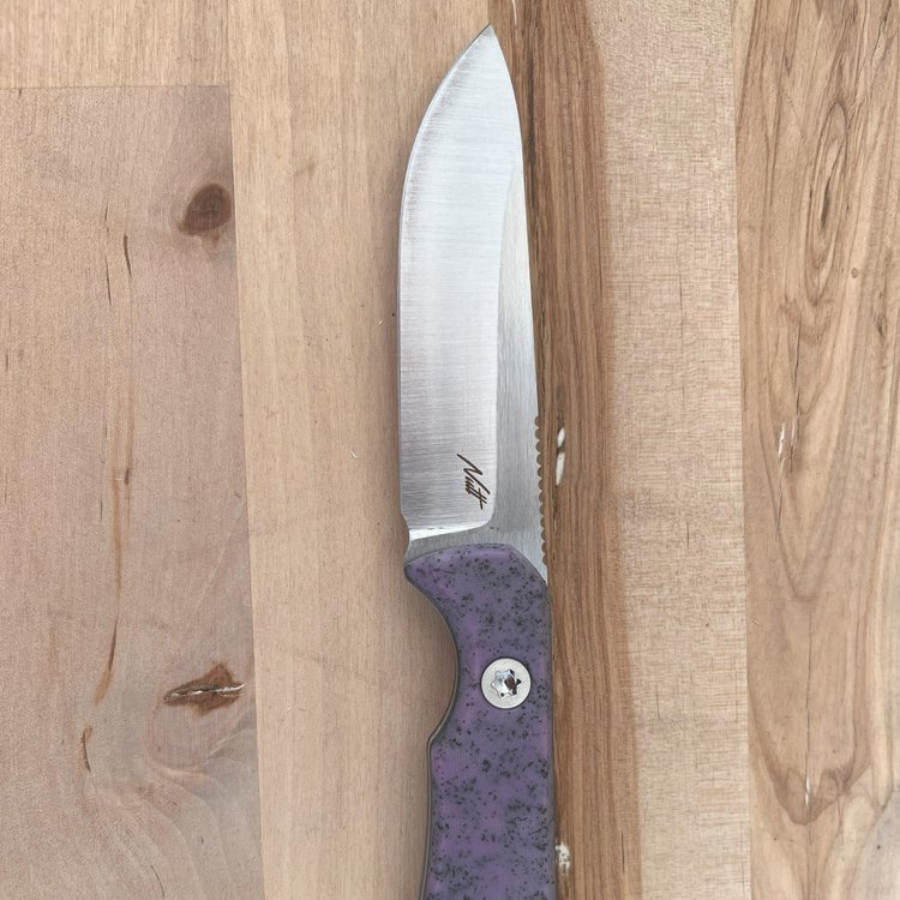 Purple Griptech with Black Liner 3 inch