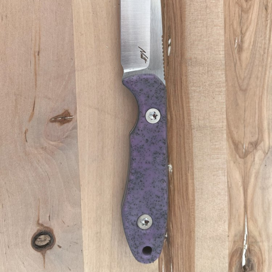 Purple Griptech with Black Liner 3 inch