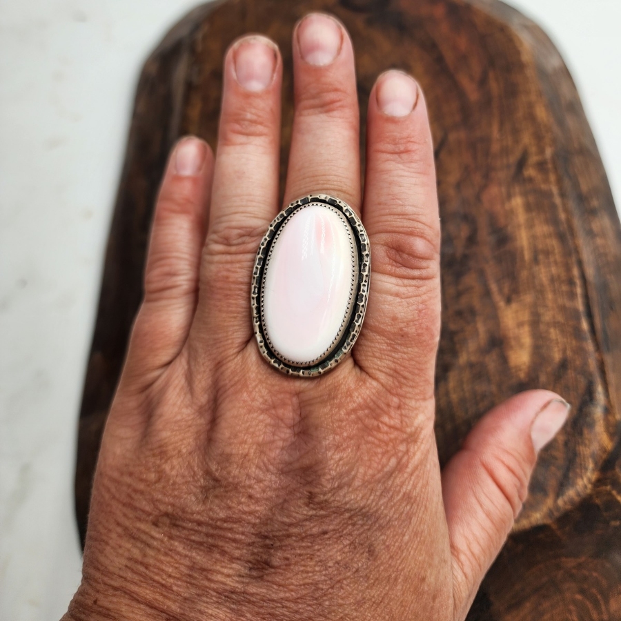 Pink Conch Ring