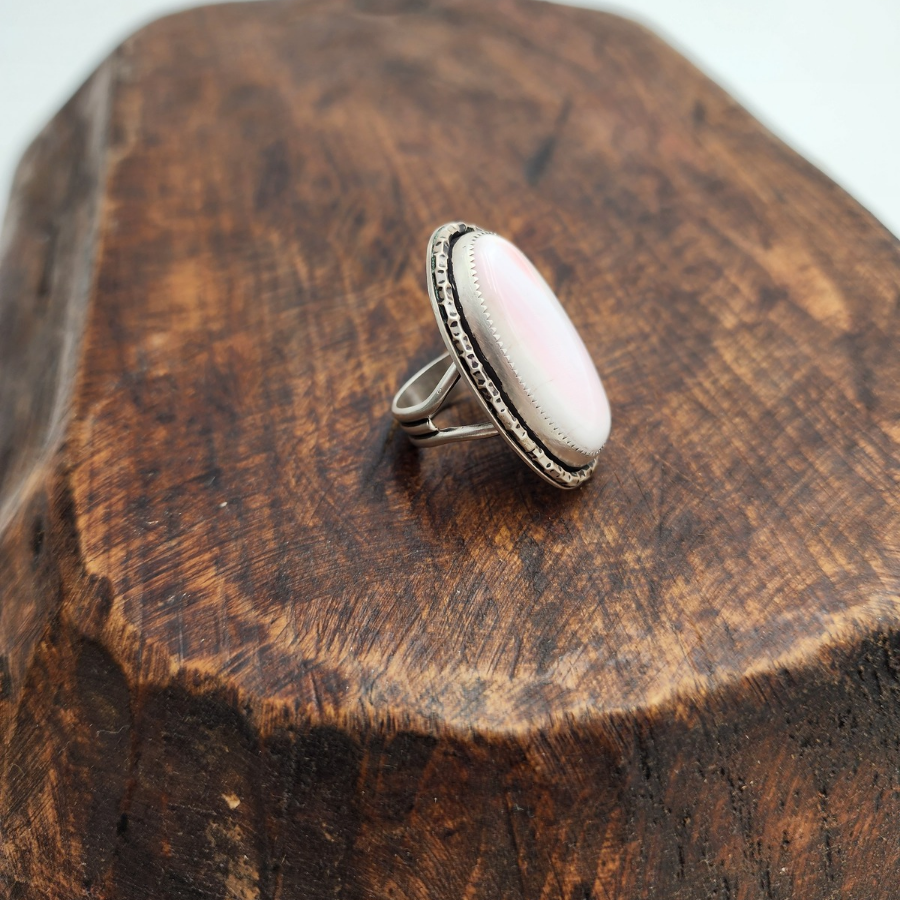 Pink Conch Ring