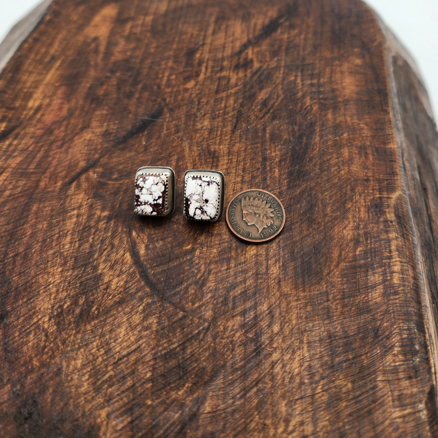 Wild Horse Square Earrings