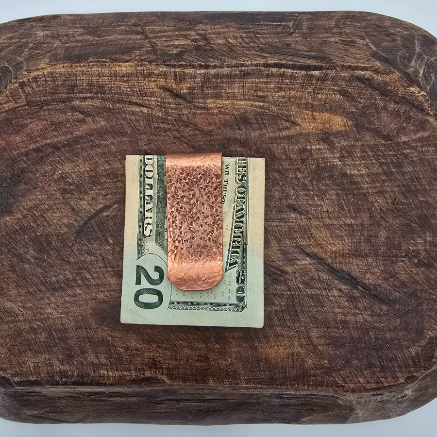 Large Copper Money Clip