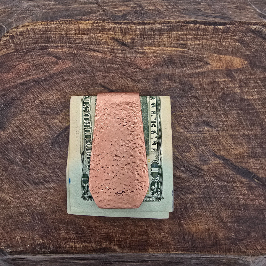 Large Copper Money Clip