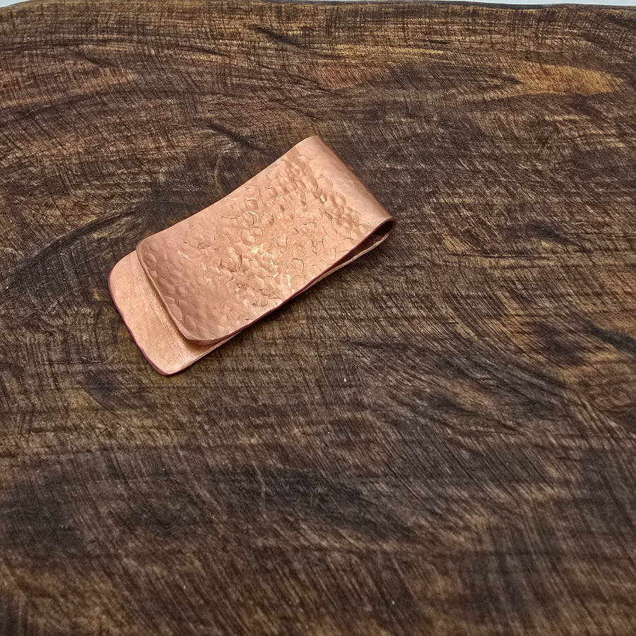 Small Copper Money Clip