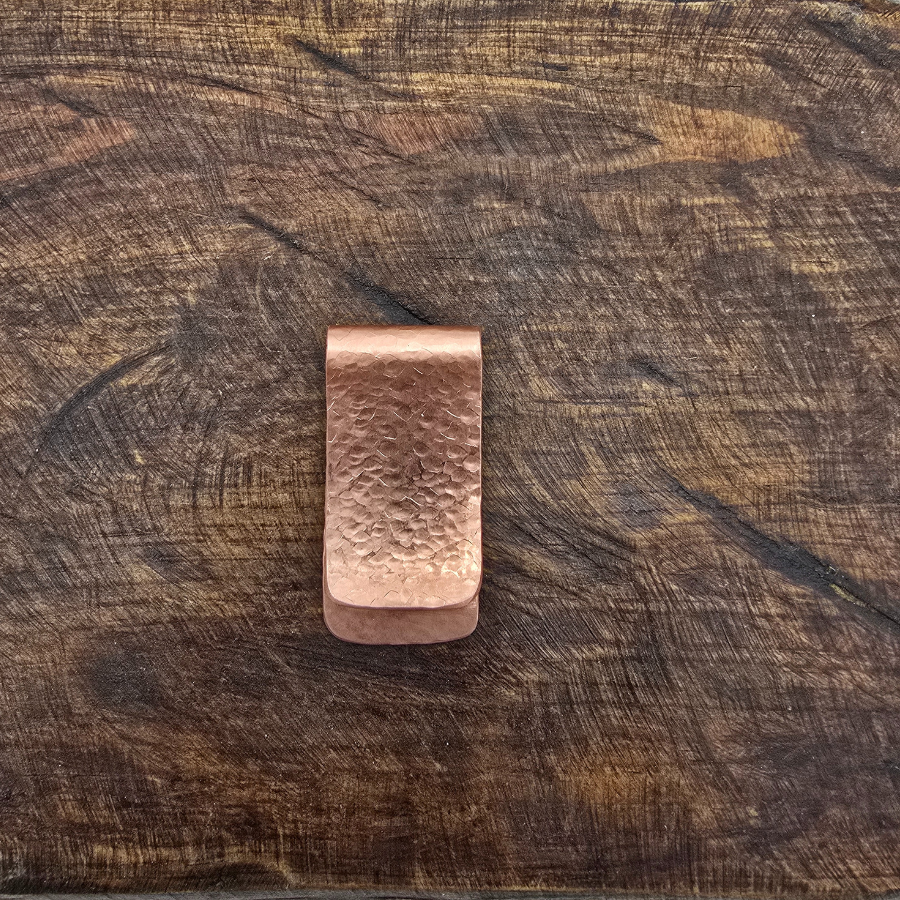 Small Copper Money Clip