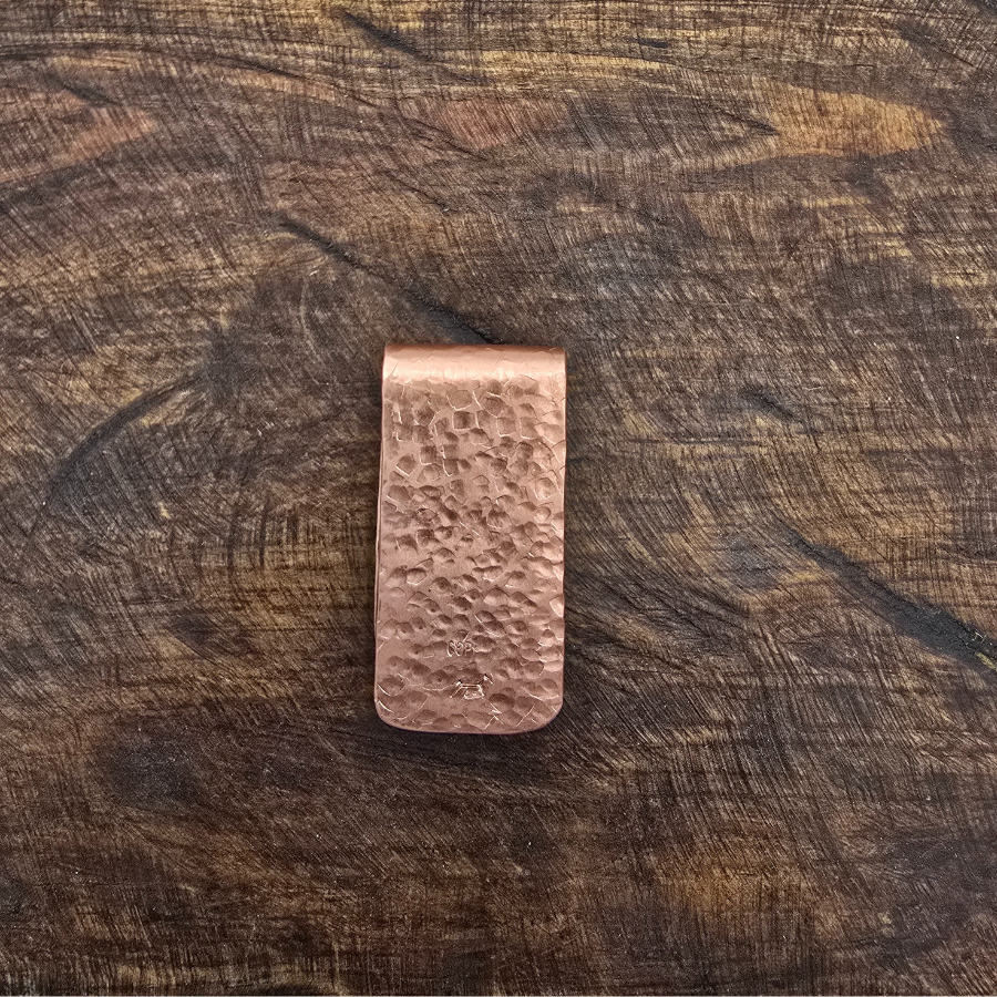 Small Copper Money Clip